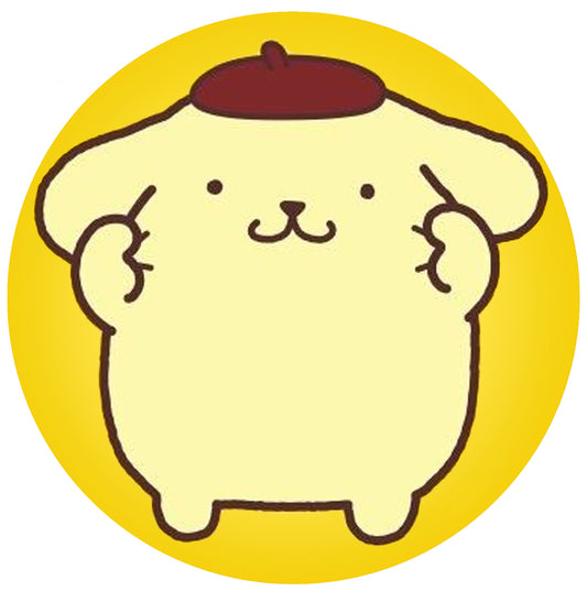 Pompompurin Emoji Decal